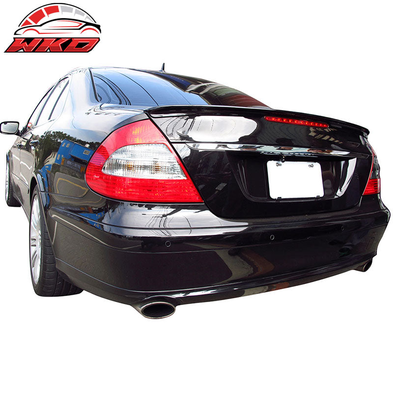 Fits 03-09 Benz E-Class W211 Sedan AMG Style Rear Trunk Spoiler Carbon Fiber CF