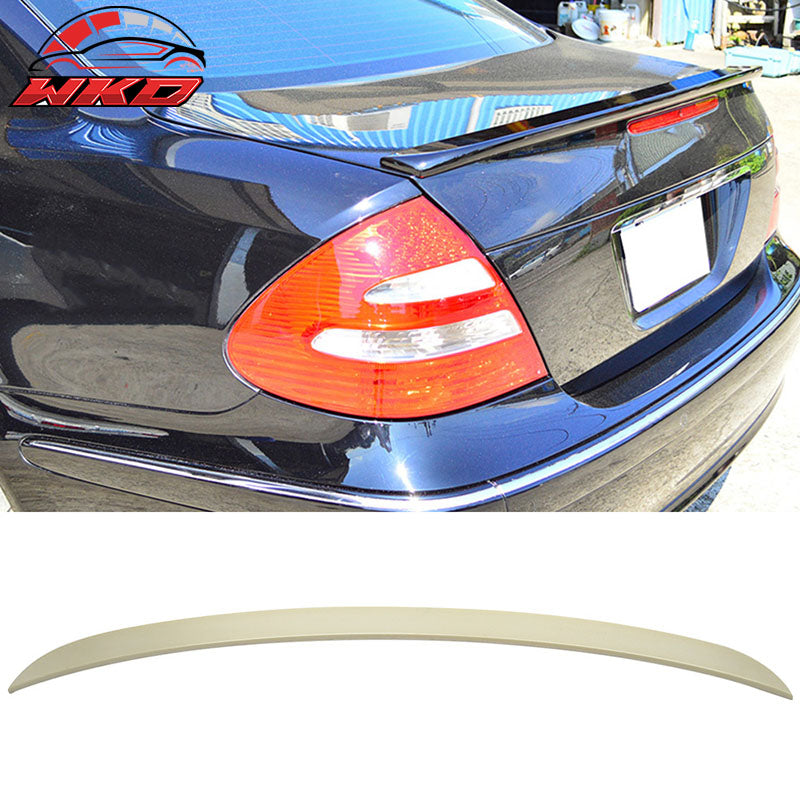 Fits 03-09 Benz E-Class W211 Sedan TL Style Rear Trunk Spoiler Wing Unpainted