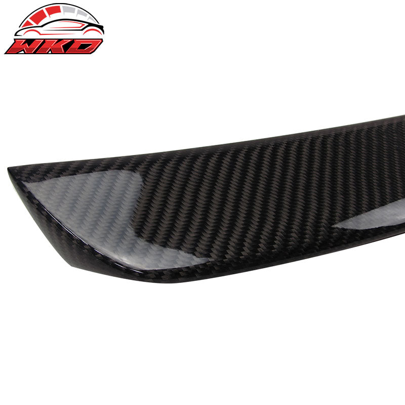 Fits 11-18 Benz CLS Class W218 Sedan Rear Trunk Spoiler Wing Matte Carbon Fiber