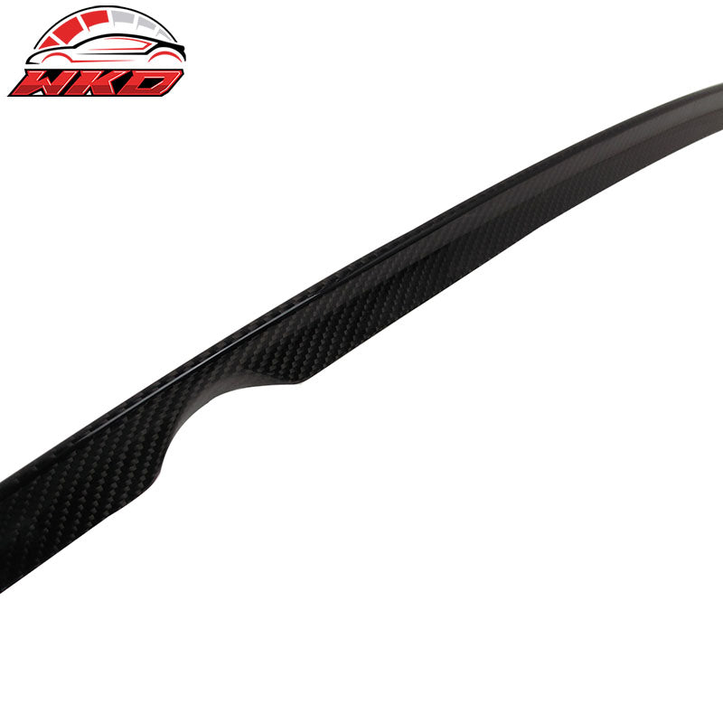 Fits 11-18 Benz CLS Class W218 Sedan Rear Trunk Spoiler Wing Matte Carbon Fiber