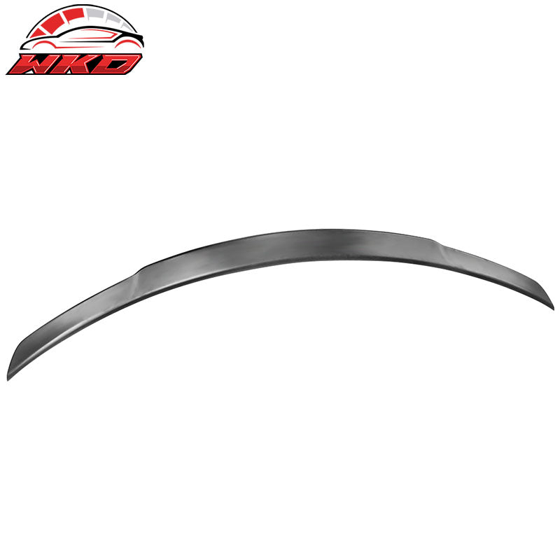 Fits 15-21 Benz W205 C Class Sedan B Style Rear Trunk Spoiler Wing ABS Unpainted