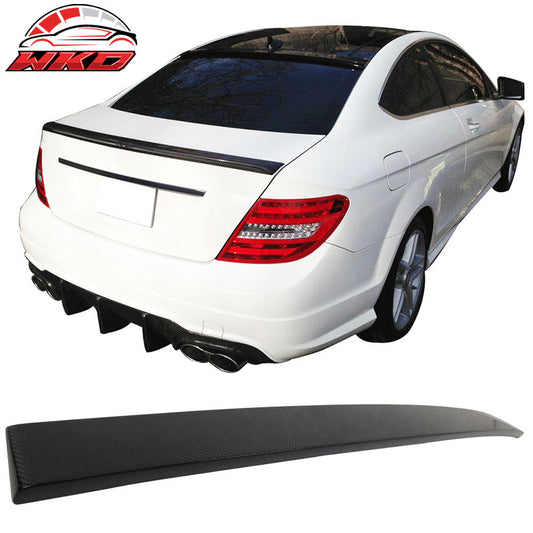 Wholesale 12-15 C-Class C204 Coupe OE Factory Style Roof Spoiler Matte Carbon Fiber
