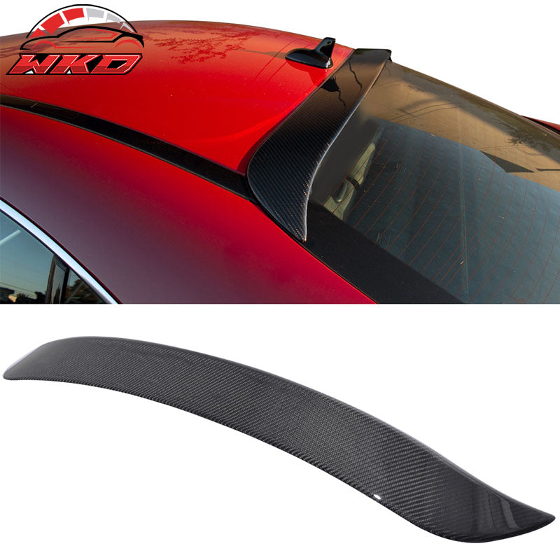 Fits 13-18 Benz CLA Class C117 Sedan OE Factory Carbon Fiber (CF) Roof Spoiler