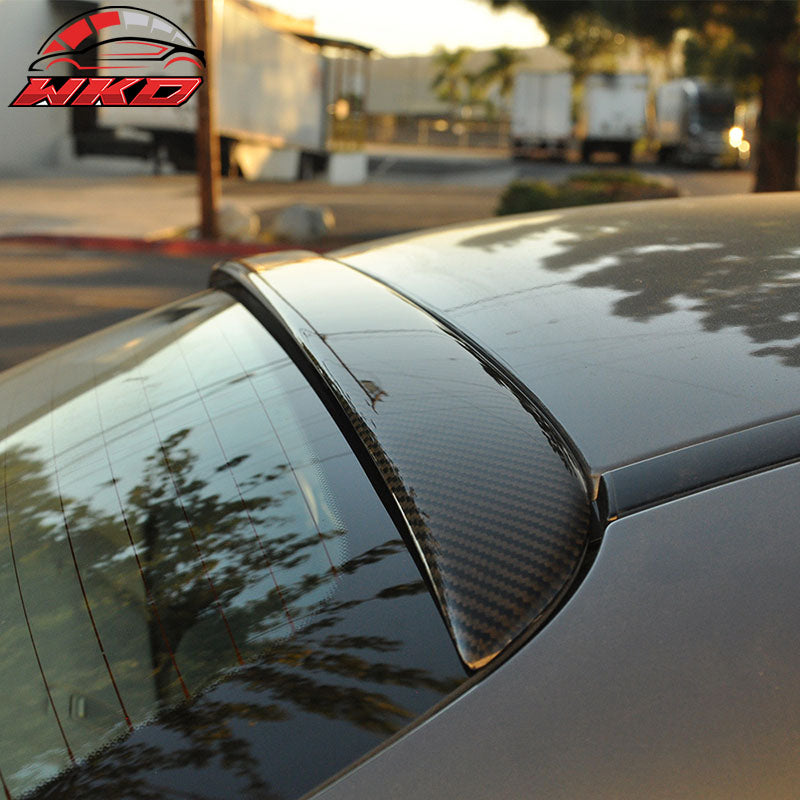 Closeout! Fits 15-21 Benz W205 C-Class Sedan OE Style Carbon Fiber Roof Spoiler