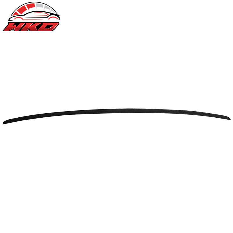 Fits 05-10 Mercedes-Benz W219 CLS-Class Euro Matte Carbon Fiber Roof Spoiler