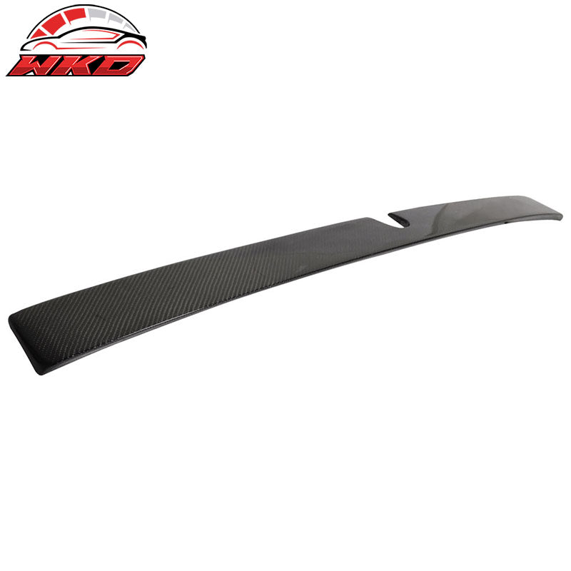 Fits 05-10 Mercedes-Benz W219 CLS-Class Euro Matte Carbon Fiber Roof Spoiler