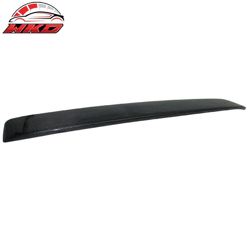 Fits 07-13 Mercedes W221 S-Class EURO Style Roof Spoiler - Matte Carbon Fiber