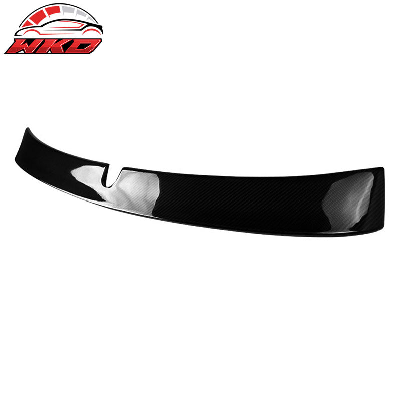 Fits 03-05 W211 E-Class Sedan Matte Carbon Fiber L Style Roof Spoiler Wing