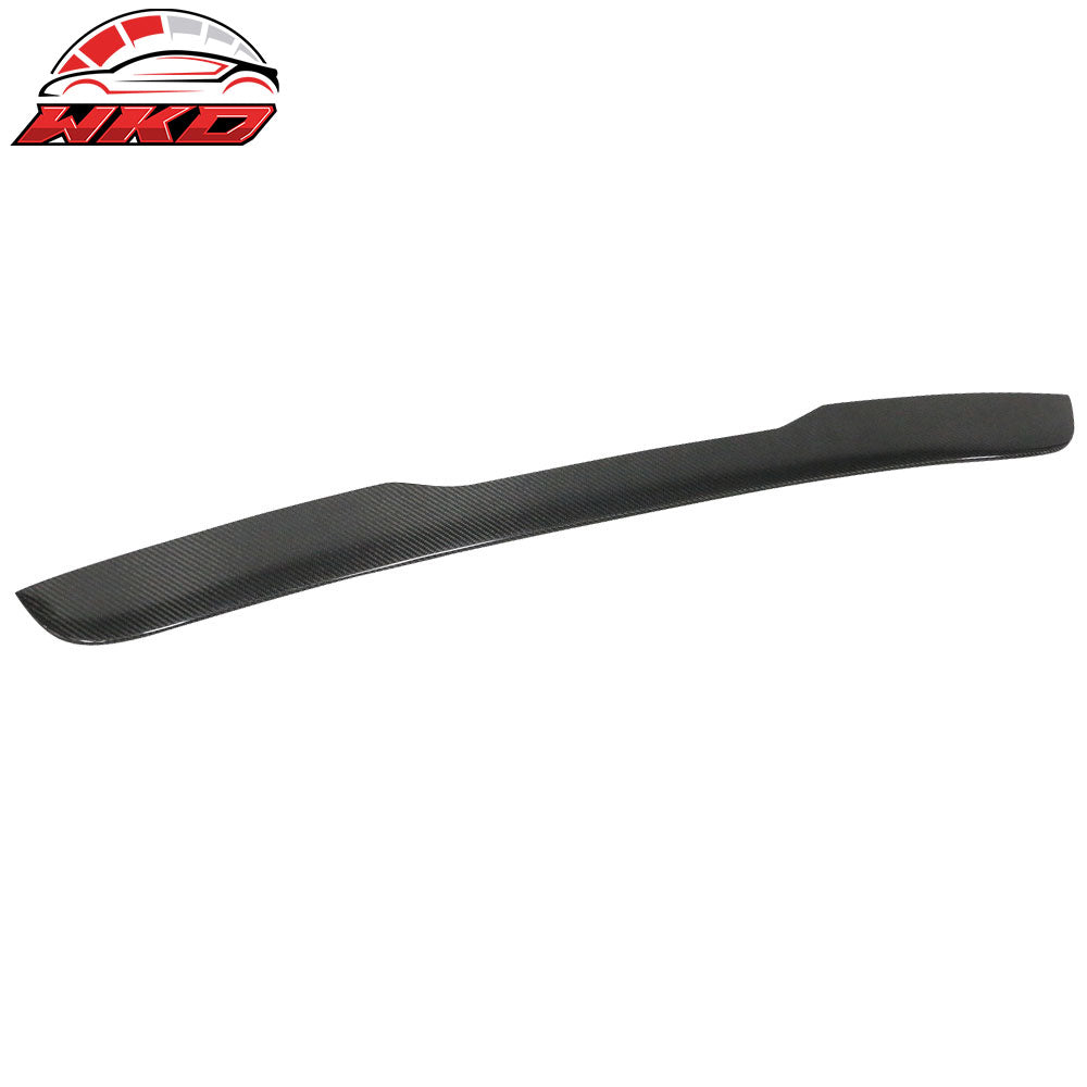 Fits 14-20 Benz W222 S Class Sedan JC Style Roof Spoiler - Matte Carbon Fiber
