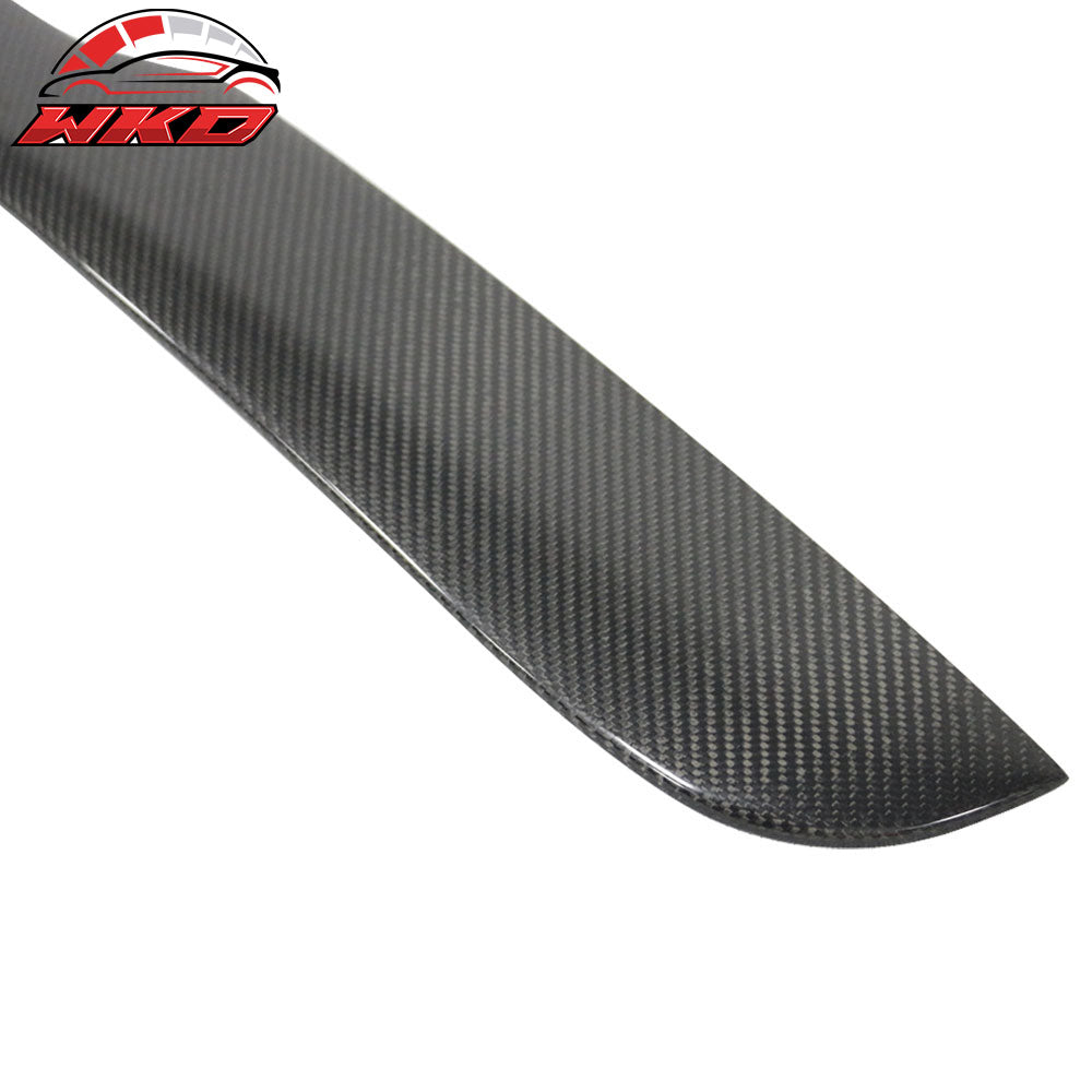 Fits 14-20 Benz W222 S Class Sedan JC Style Roof Spoiler - Matte Carbon Fiber