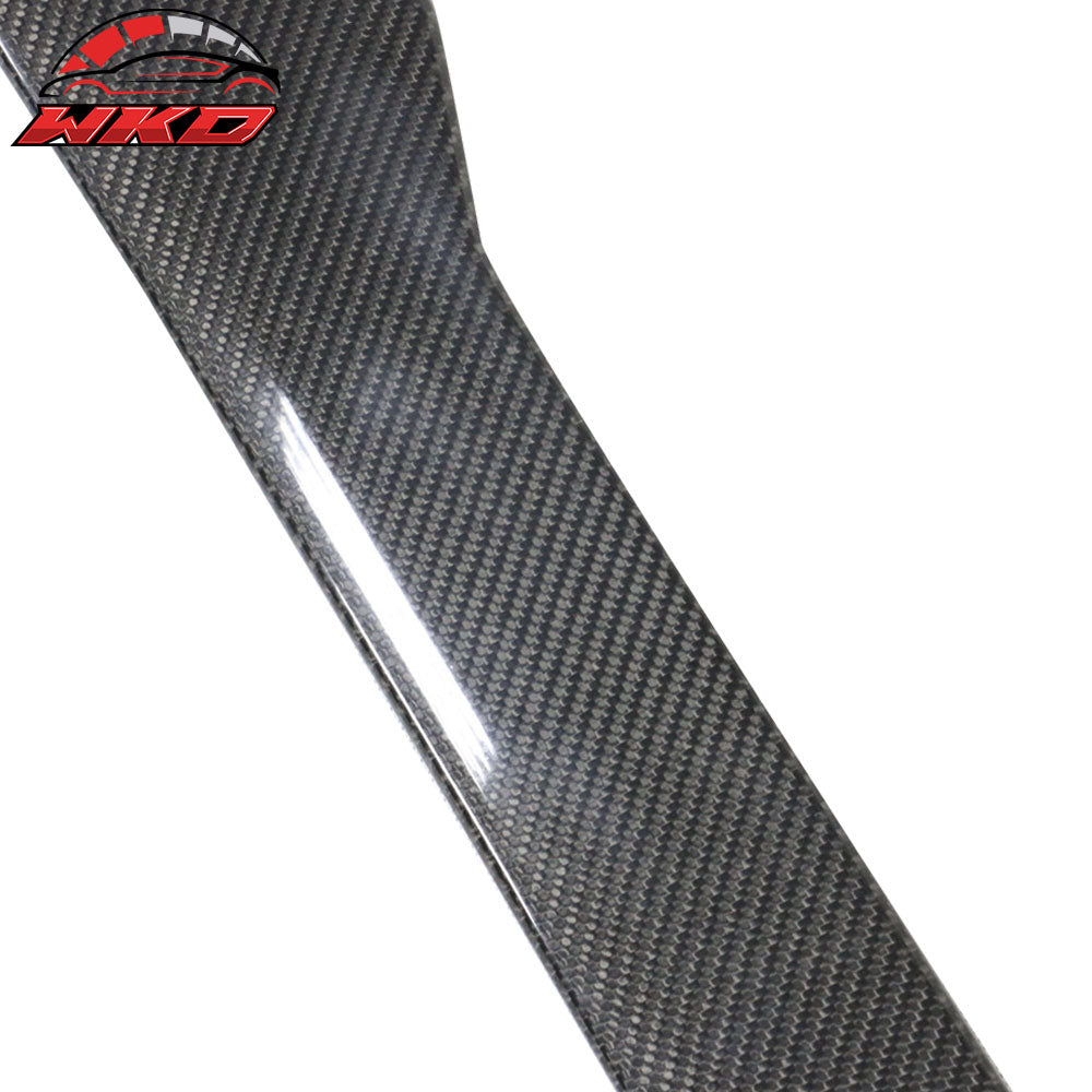 Fits 14-20 Benz W222 S Class Sedan JC Style Roof Spoiler - Matte Carbon Fiber