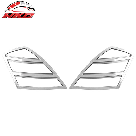 Wholesale 07-09 Benz W221 S-Class Rear Tail Lights Lamp Bezels Cover Trim ABS Chrome