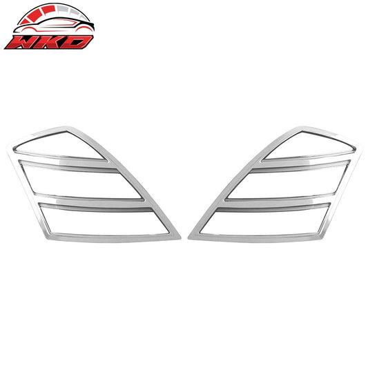 Wholesale 07-09 Benz W221 S-Class Rear Tail Lights Lamp Bezels Cover Trim ABS Chrome