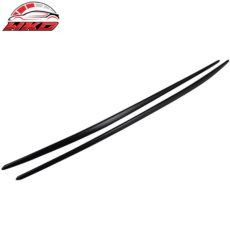 Wholesale 14-18 Benz CLA-Class C117 Sedan Painted Matte Black Side Skirts Cover - ABS