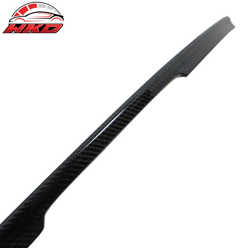 Fits 03-09 Benz C209 CLK-Class AMG Style Rear Trunk Spoiler Wing Carbon Fiber CF