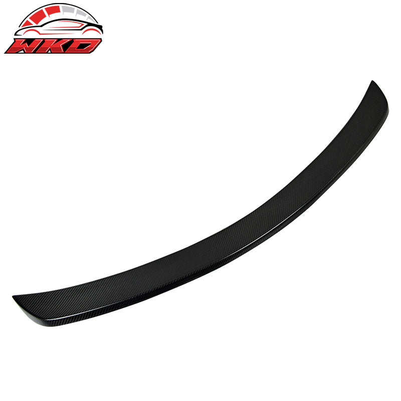 Fits 08-14 Benz C Class W204 Sedan IKON 2 Style Trunk Spoiler Matte Carbon Fiber