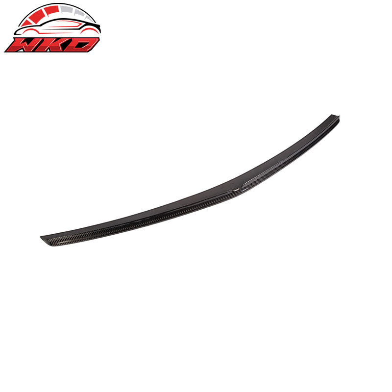 Fits 10-16 Benz E-Class W212 Sedan 4-Door A Style Trunk Spoiler Carbon Fiber CF