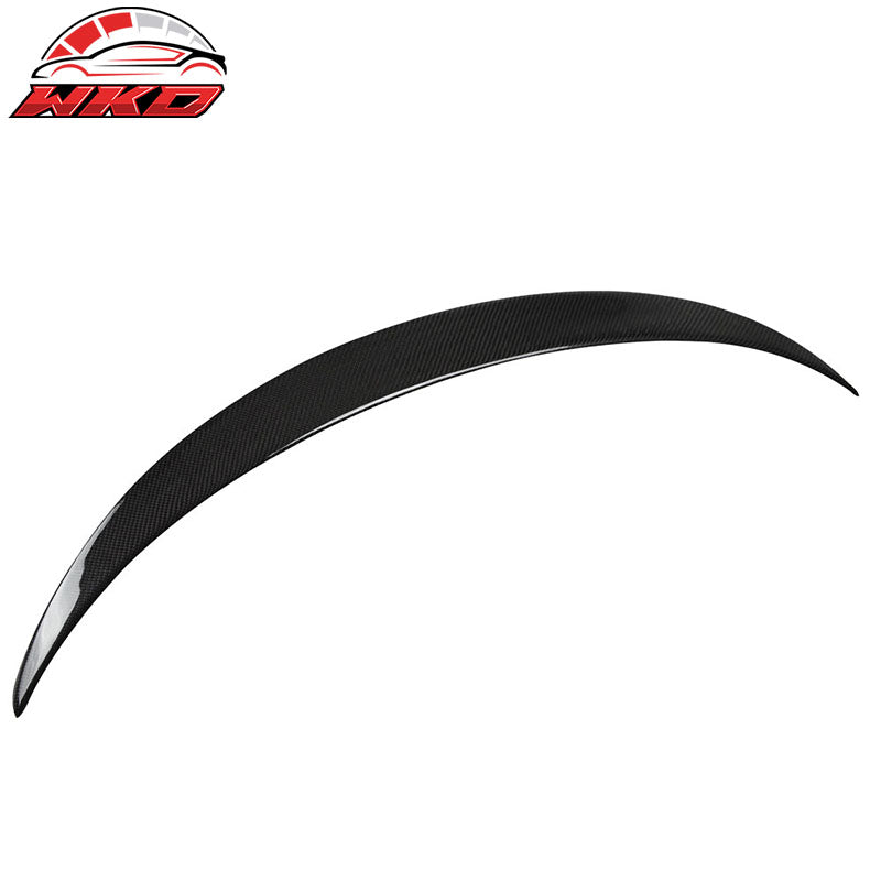 Fits 14-18 Benz C117 CLA Class Sedan AMG Style Trunk Spoiler Matte Carbon Fiber