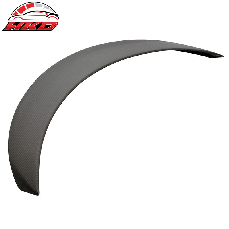 Fit 13-18 Benz C117 CLA-Class Performance Style Trunk Spoiler Matte Carbon Fiber