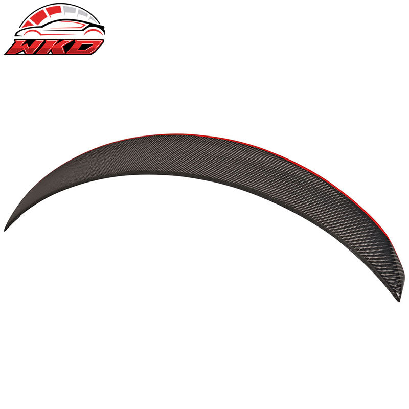 Wholesale 13-18 Benz C117 P Style Trunk Spoiler Carbon Fiber Red Line