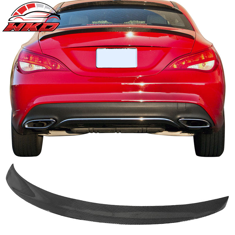 Wholesale 13-18 Benz C117 CLA-Class P Style Trunk Spoiler Crabon Fiber