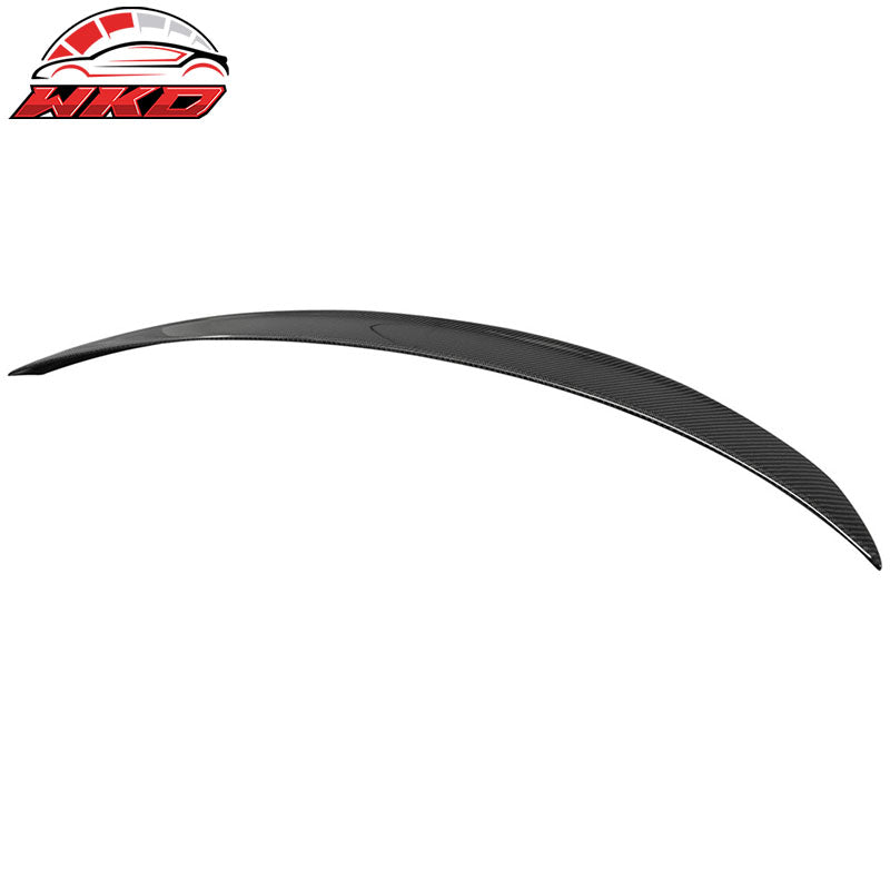 Fits 13-18 Benz C117 CLA-Class P Style Trunk Spoiler Crabon Fiber