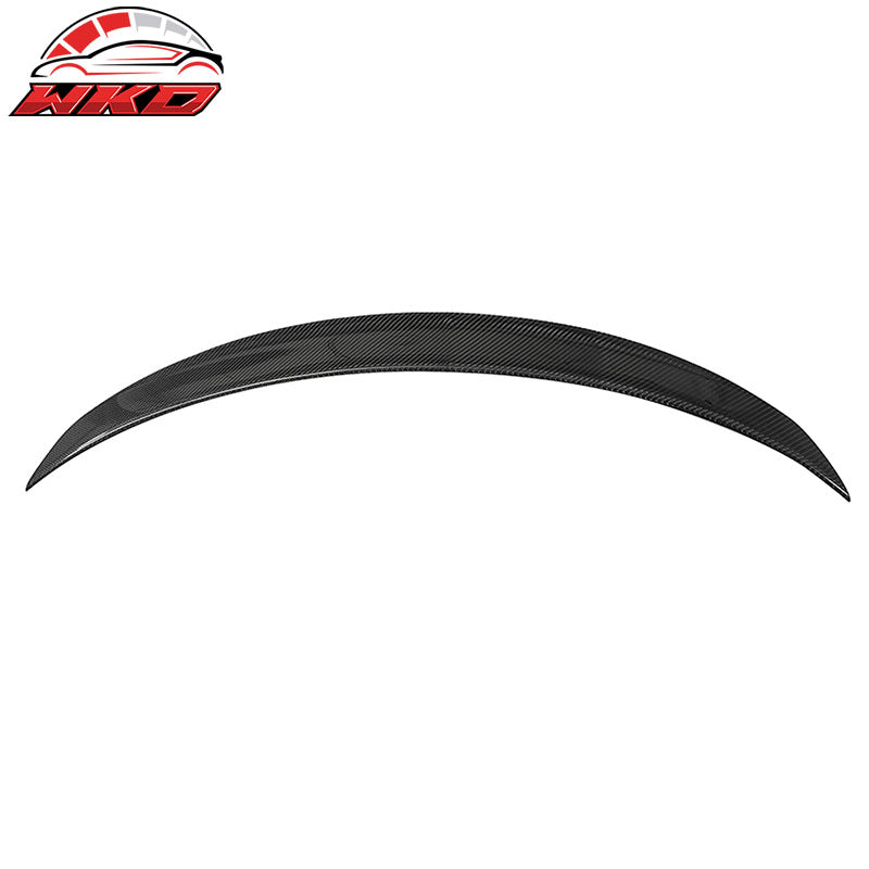 Fits 13-18 Benz C117 CLA-Class P Style Trunk Spoiler Crabon Fiber