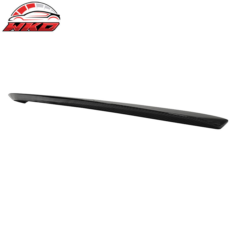 Fits 13-18 Benz C117 CLA-Class P Style Trunk Spoiler Crabon Fiber