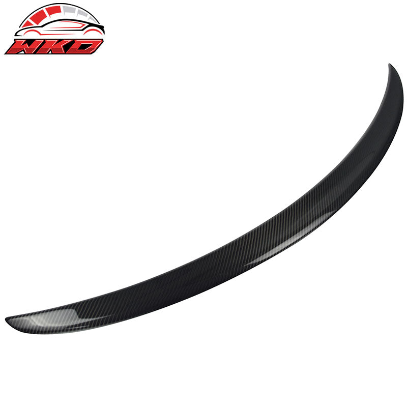 Fits 15-21 Benz W205 C Class Coupe AMG Style Trunk Spoiler Matte Carbon Fiber CF