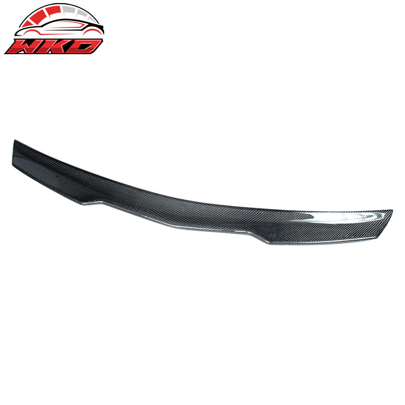 Fits 10-16 Benz E Class W212 Sedan 4Dr V Style Carbon Fiber (CF) Trunk Spoiler