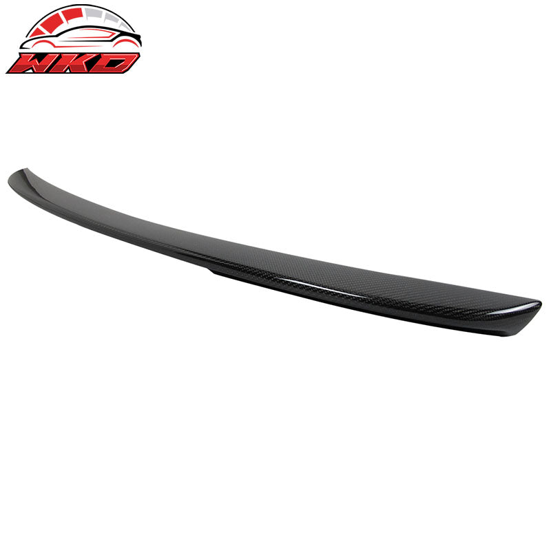 Fits 01-07 Mercedes Benz C-Class W203 Trunk Spoiler Wing - Matte Carbon Fiber
