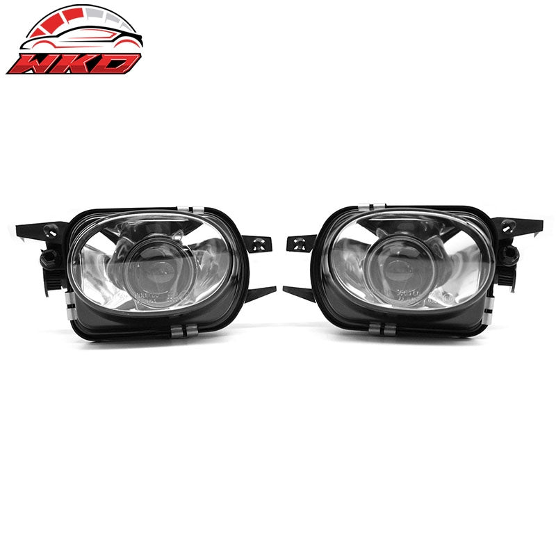 Wholesale 01-07 Benz W203 C-Class Sedan Front Fog Lights Black Housing Clear Lens 2PC