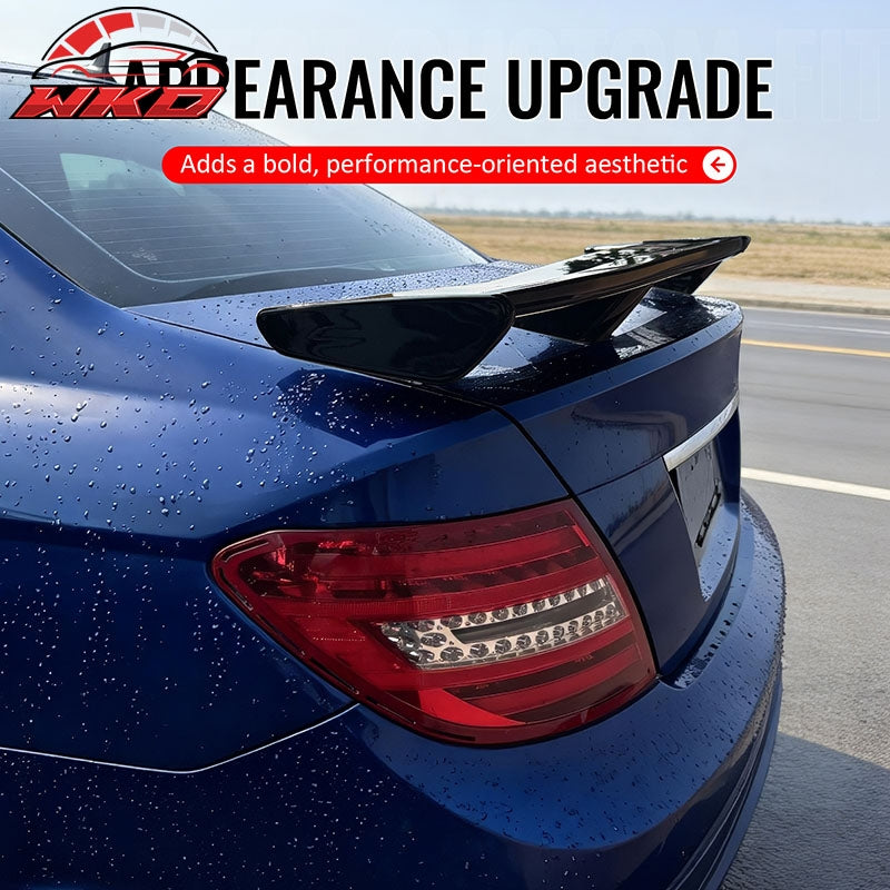 Wholesale 08-14 Benz W204 C-Class 54" PRO Style Rear Trunk Spoiler Matte Black ABS - Wikond Auto
