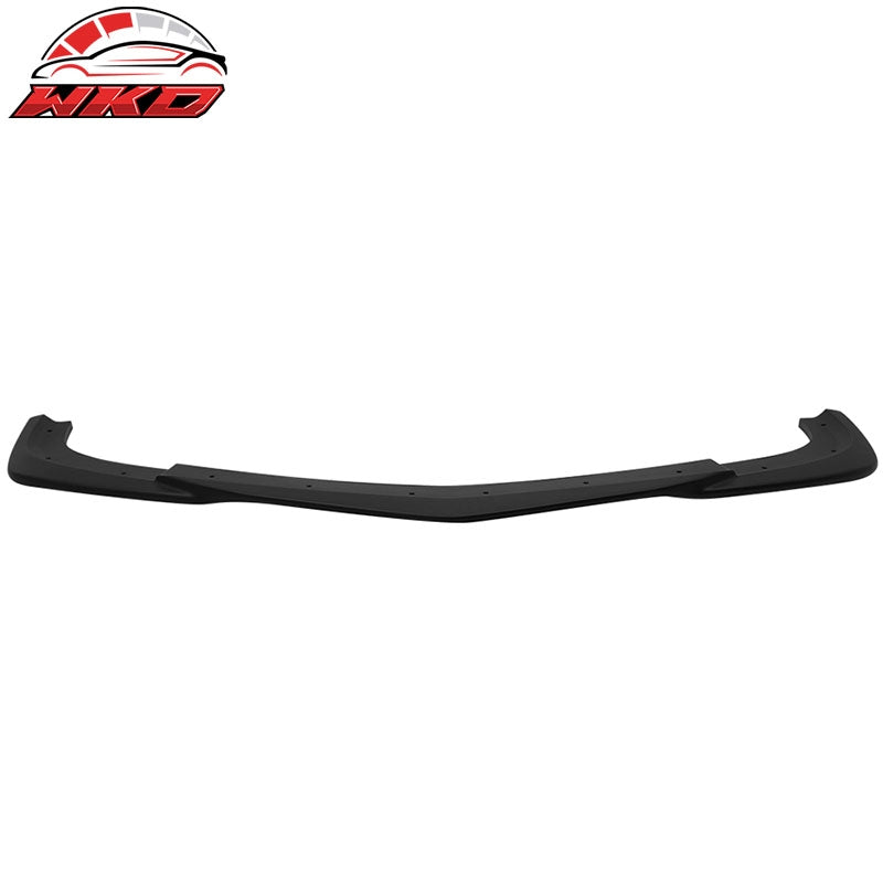 Fits 12-14 Benz W204 C Class C63 AMG GH Style Front Bumper Lip ABS Matte Black