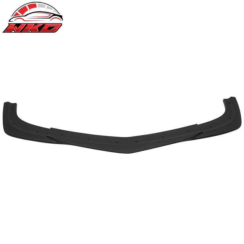 Fits 12-14 Benz W204 C Class C63 AMG GH Style Front Bumper Lip ABS Matte Black