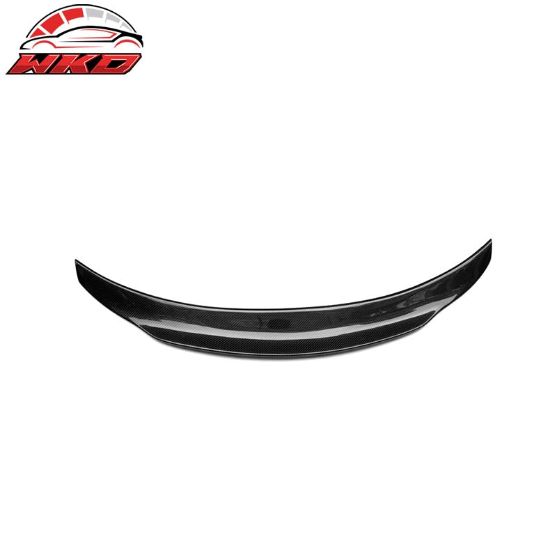 Wholesale  17-22 Benz W205 C Class Coupe 2-Door PSM Style Trunk Spoiler Carbon Fiber CF