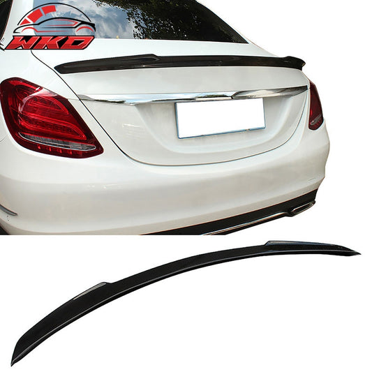 Wholesale 15-21 Benz W205 C Class Sedan 4Dr FD Style Trunk Spoiler Matte Carbon Fiber