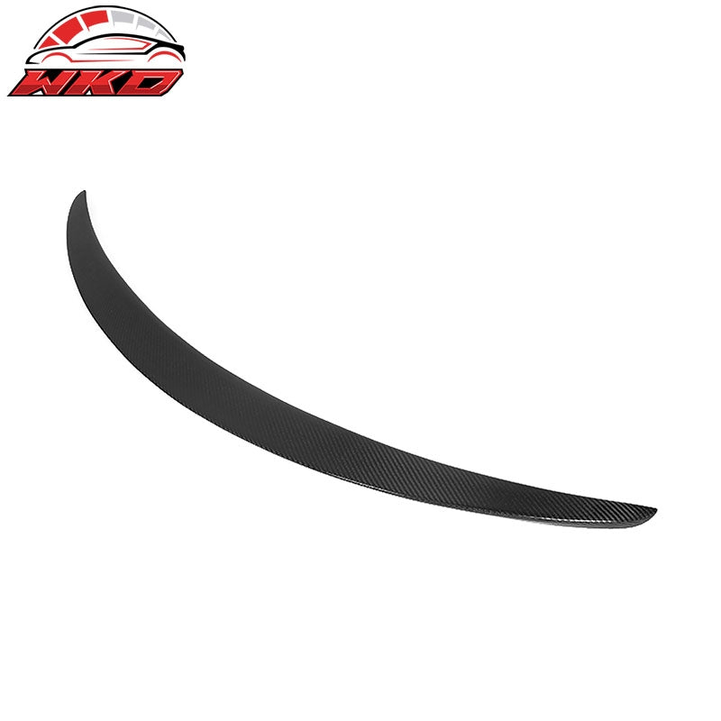 Fits 15-21 Benz W205 C Class Sedan AMG Style Carbon Fiber CF Rear Trunk Spoiler