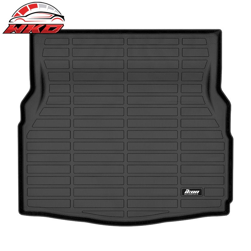 Fits 15-21 Benz W205 C-Class Sedan TPE All Weather 3D Floor Carpets + Trunk Mats