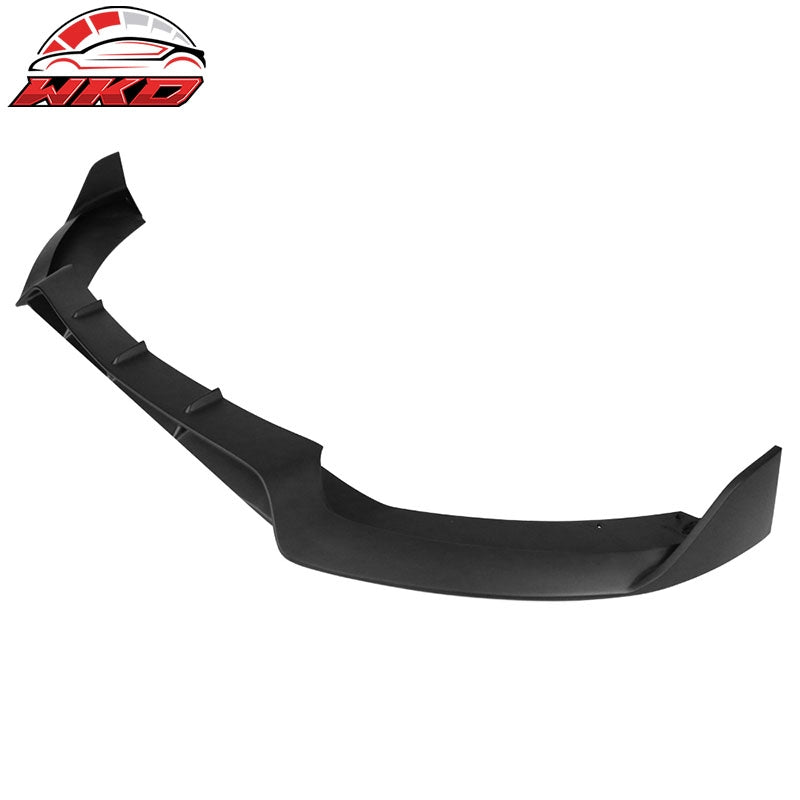 Fits 15-18 Benz W205 C-Class Sport B Style Front Bumper Lip Spoiler Unpainted PP