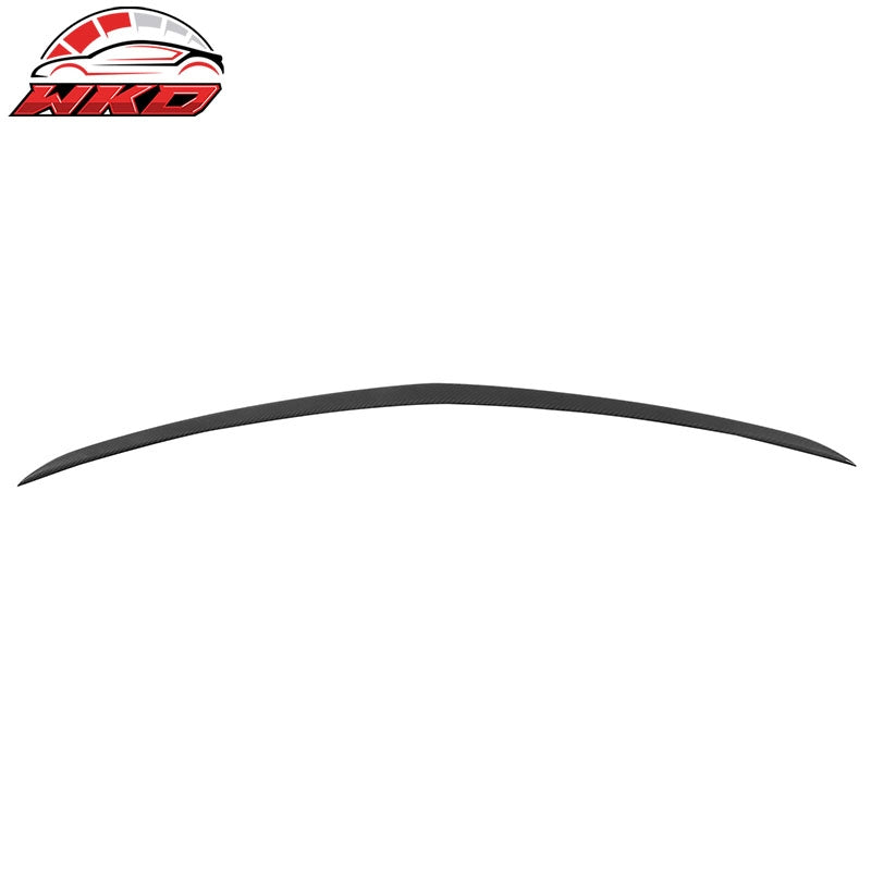 Fits 10-17 Benz W207 C207 E Class Coupe Rear Trunk Spoiler Wing Carbon Fiber CF