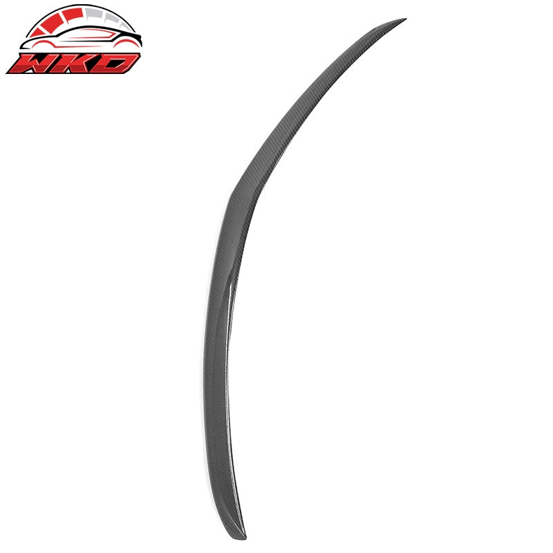 Fits 10-17 Benz W207 C207 E Class Coupe Rear Trunk Spoiler Wing Carbon Fiber CF