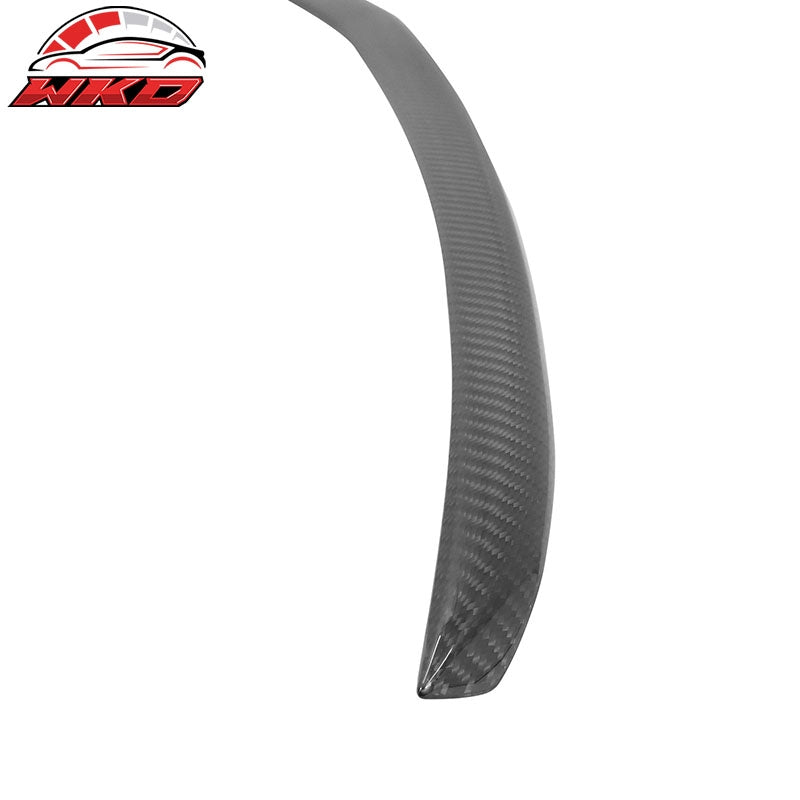 Fits 10-17 Benz W207 C207 E Class Coupe Rear Trunk Spoiler Wing Carbon Fiber CF
