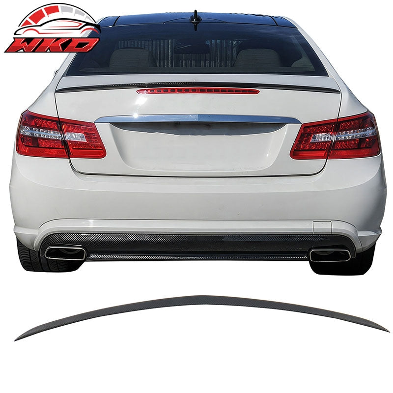 Wholesale 10-17 Benz W207 C207 E Class Coupe Rear Trunk Spoiler Matte Carbon Fiber CF