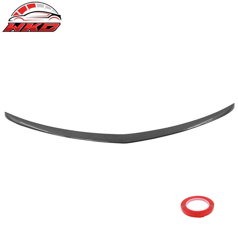 Fits 10-17 Benz W207 C207 E Class Coupe Rear Trunk Spoiler Matte Carbon Fiber CF