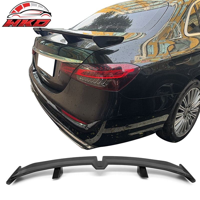 Wholesale 17-23 Benz W213 E-Class 54" PRO Style Rear Trunk Spoiler Gloss Black ABS