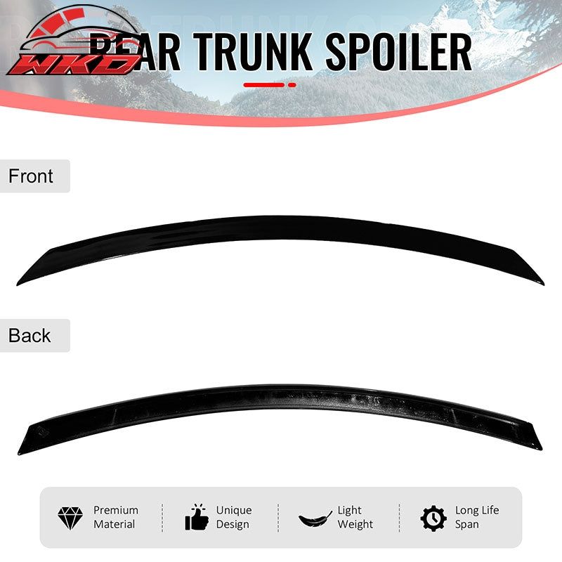 Wholesale 07-13 Benz W221 S-Class AMG Style Rear Trunk Spoiler Wing Lip Gloss Black - Wikond Auto