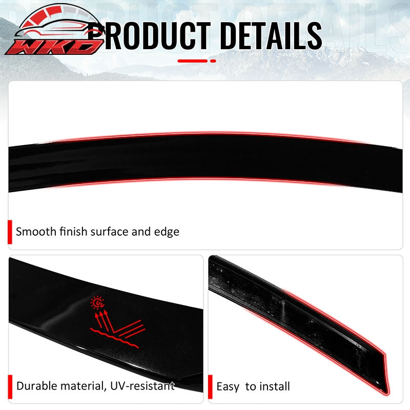 Wholesale 07-13 Benz W221 S-Class AMG Style Rear Trunk Spoiler Wing Lip Gloss Black - Wikond Auto
