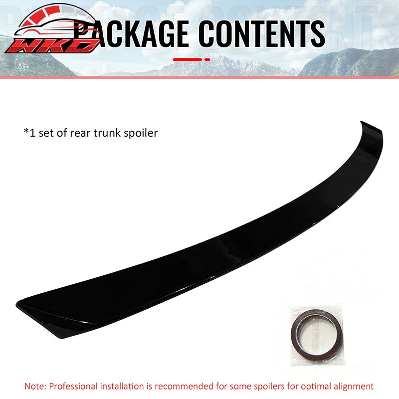 Wholesale 07-13 Benz W221 S-Class AMG Style Rear Trunk Spoiler Wing Lip Gloss Black - Wikond Auto