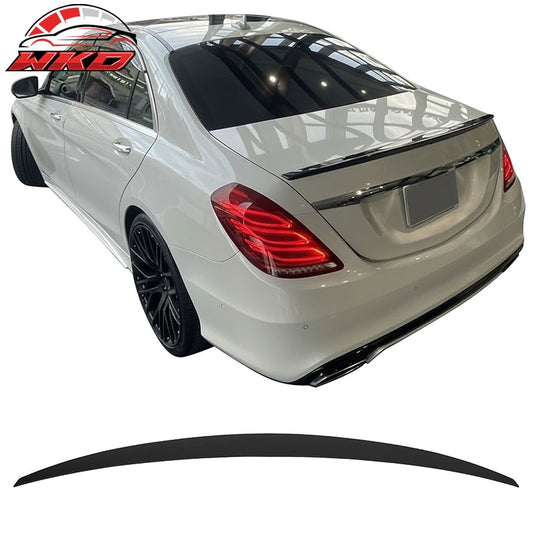 Wholesale 14-20 Benz W222 S-Class Sedan AMG Style Rear Trunk Spoiler Wing Matte Black - Wikond Auto